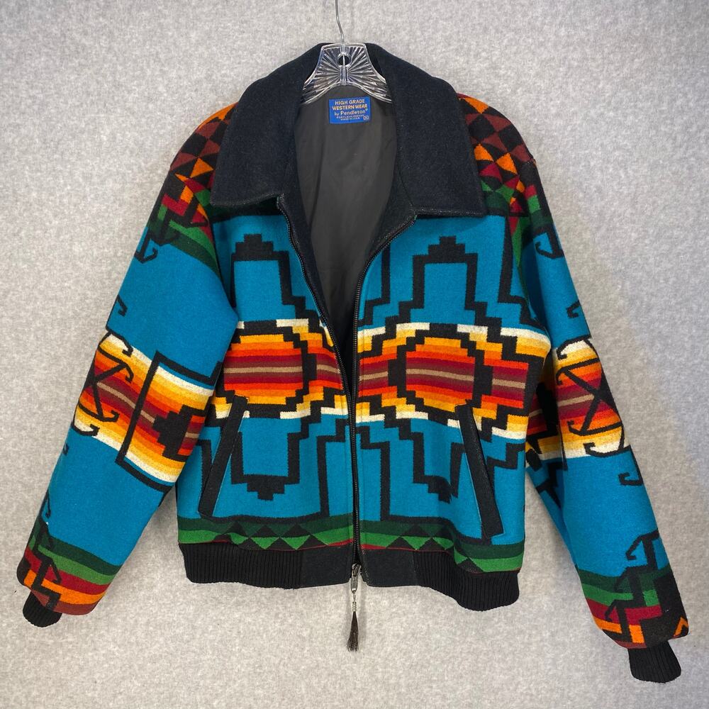 Pendleton Multicolor Bomber Jacket - image 3